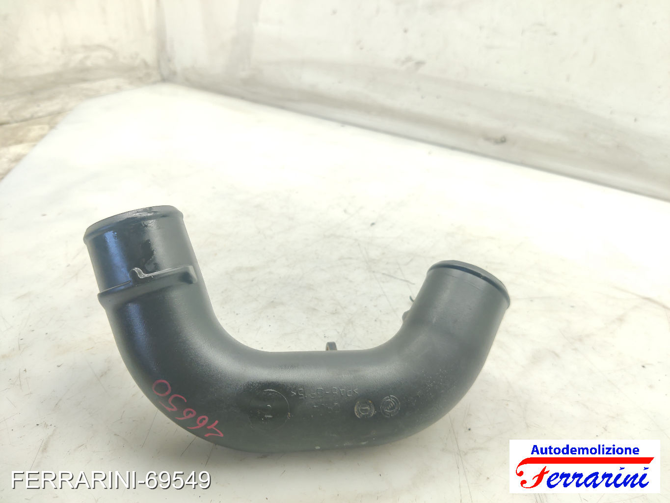 198A4000 tubo Manicotto Aspirazione ALFA ROMEO MITO 955 1.4 BI-FUEL 2009-2016
