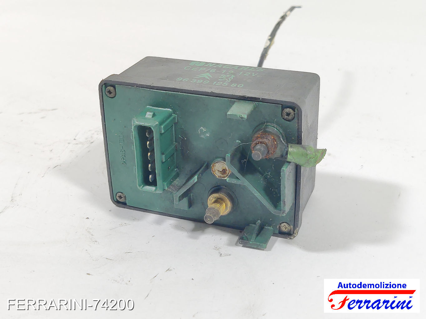 Centralina Candelette PEUGEOT PARTNER 5, G 2.0 HDI 2000-2008 598138, 9639912580