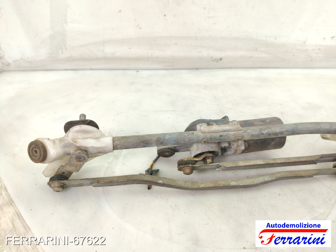 Spazzacqua Motorino Tergicristallo NISSAN MICRA 3 K12 2003-2010 anteriore 8