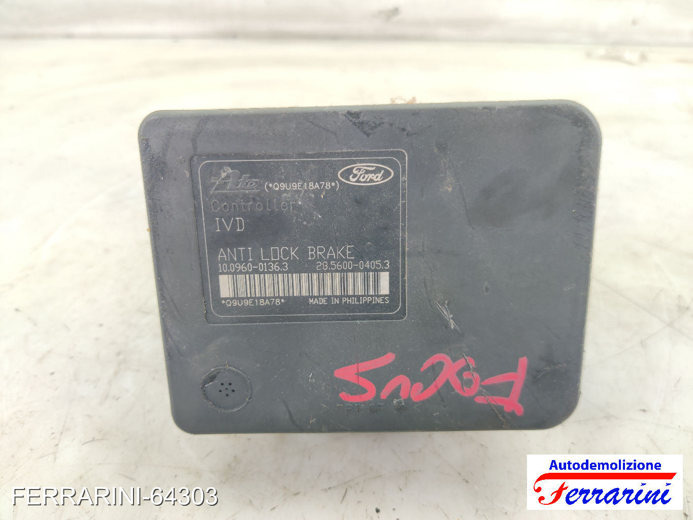 Centralina Pompa Abs FORD FOCUS 2 DA, DP, HCP 1.6 TDCI 2004-2012 8M512C405G