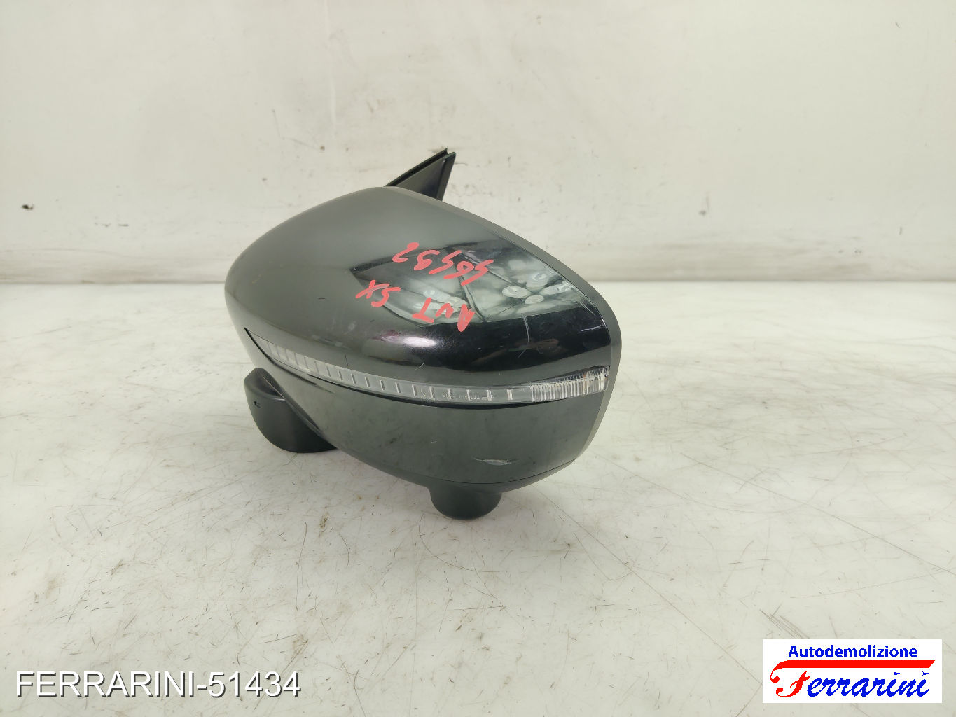 Specchietto Laterale NISSAN QASHQAI 2 J11 2013-2023 sinistro, sx Z11 BLACK MET 6