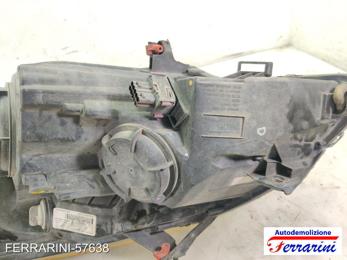 Faro Anteriore OPEL MERIVA B S10 2011-2017 destro, dx 13253630, 1216050 9