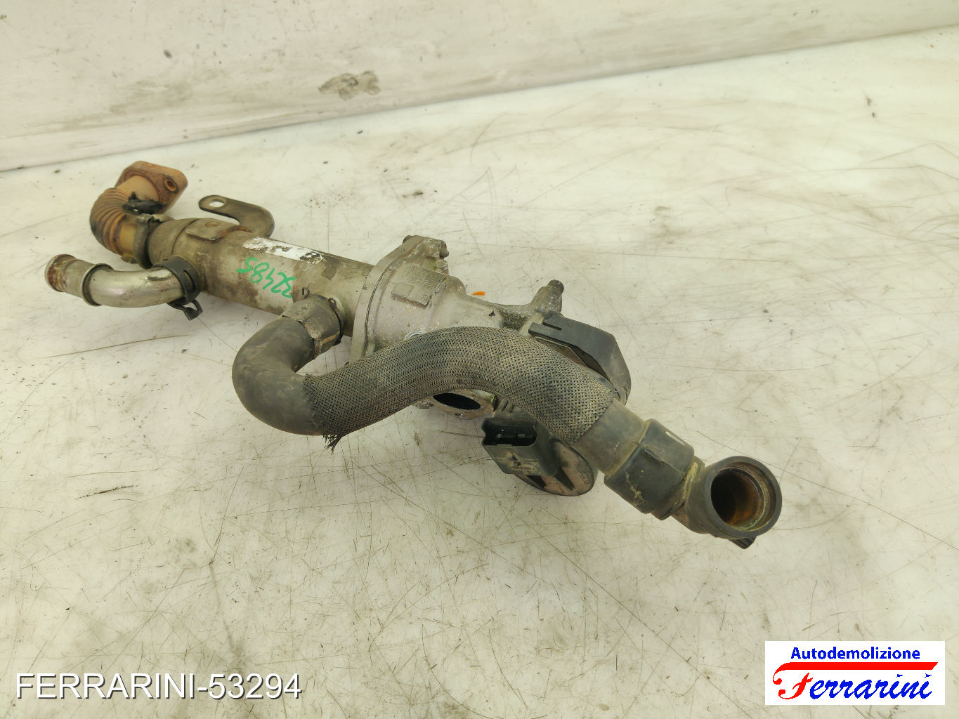 Valvola Egr PEUGEOT 307 CC 3B 2.0 HDI 135 2005-2009 9656612390, 25363X7316