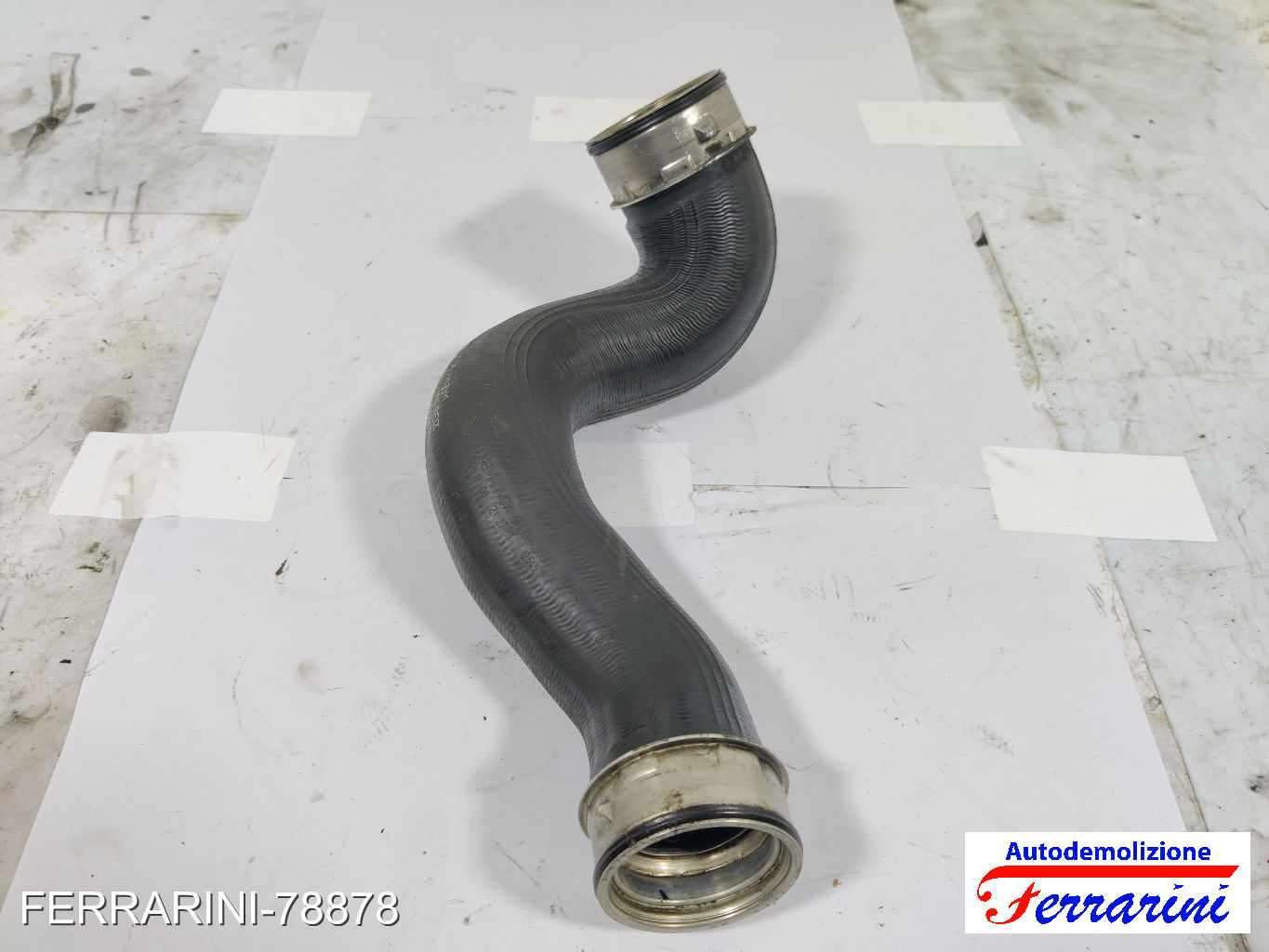 tubo aria motore, intercooler 646963 MERCEDES CLK C209 220 CDI 2005-2009