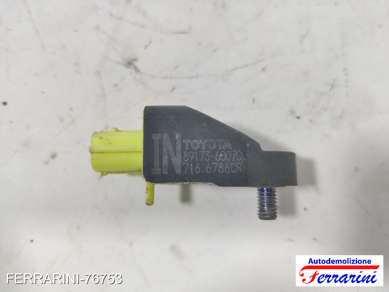 Sensore Airbag TOYOTA IQ J1 2009-2015 8917360070, 189173600703