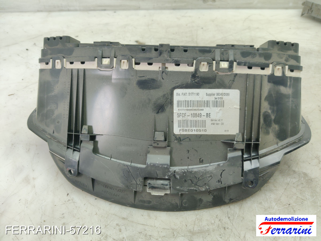 Kit Accensione FIAT STILO SW 192 1.9 D MULTIJET 2005-2008 0281012862, 51771190 32
