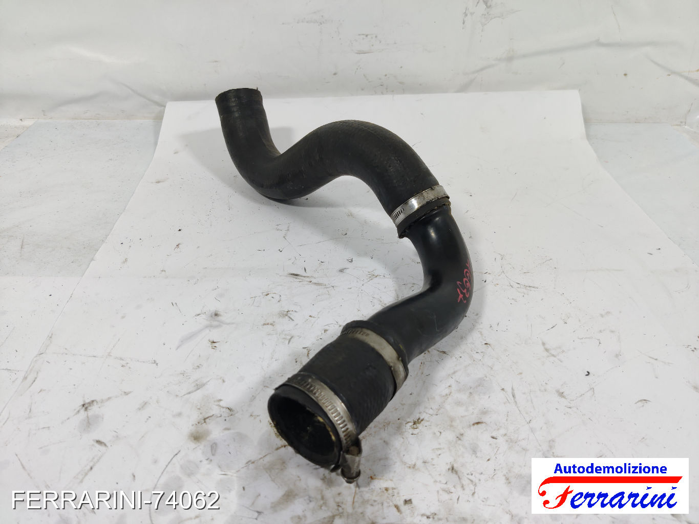 K9K Tubo Acqua Motore Ferro NISSAN QASHQAI 1 J10, JJ10E, NJ10 1.5 DCI 2006-2013 8