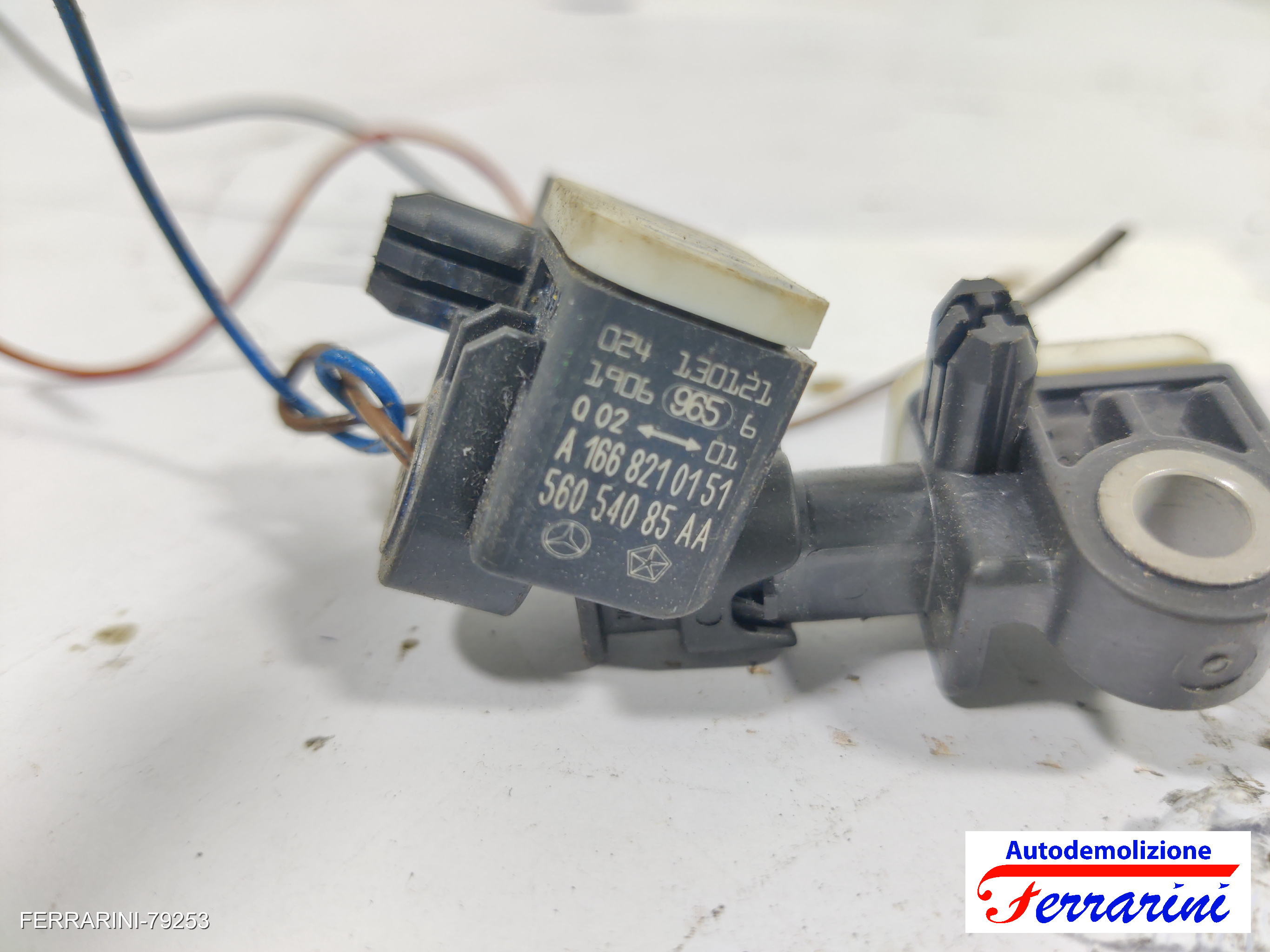 Sensore d'urto airbag frontale Centralina Airbag MERCEDES CLASSE B W242, W246