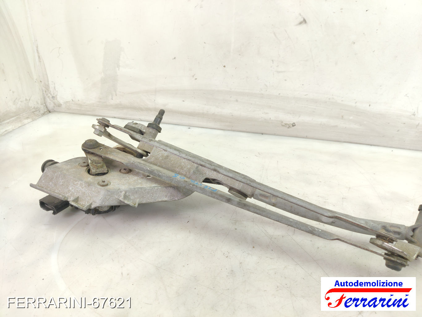 Spazzacqua Motorino Tergicristallo FORD FIESTA 6 CB1, CCN 2008-2012 anteriore