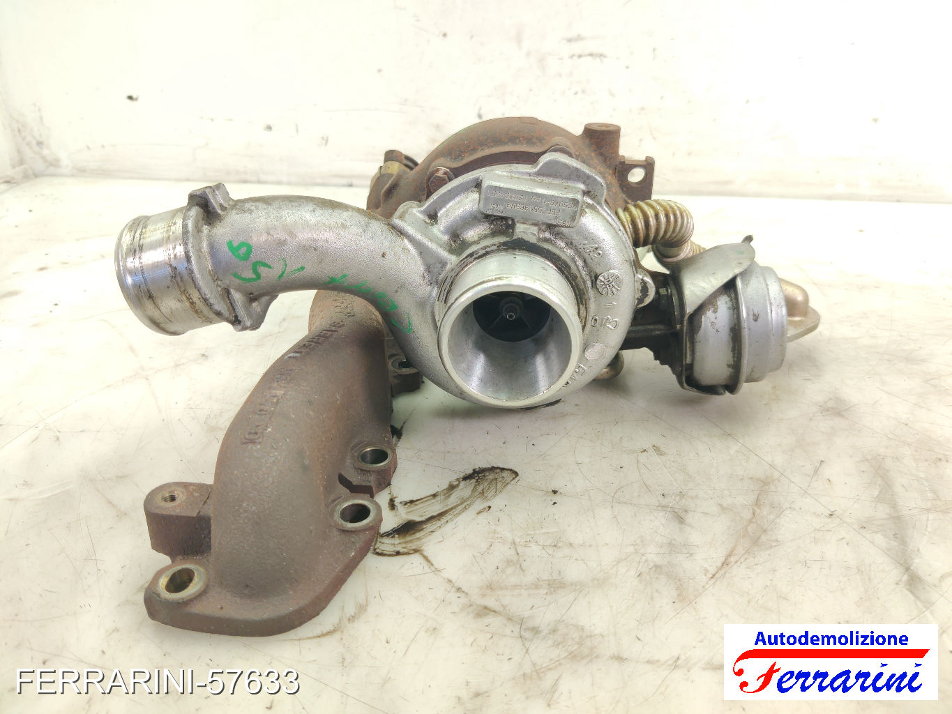 Turbina OPEL ASTRA H SW A04 1.9 CDTI 16V 2004-2010 55196859, 55205356, 93184791 8
