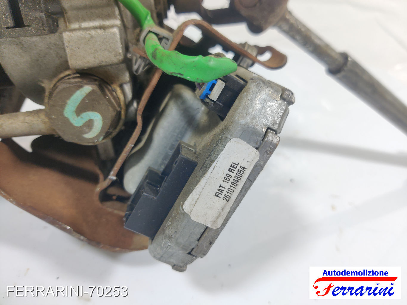 Servosterzo Piantone City FIAT PANDA 169 2003-2012 51746818, 735374944 12