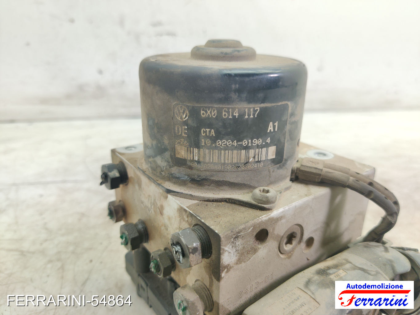 Centralina Pompa Abs SEAT IBIZA 2 6K1 1.4I 1993-2002 6X0614117, 6X0907379B 9