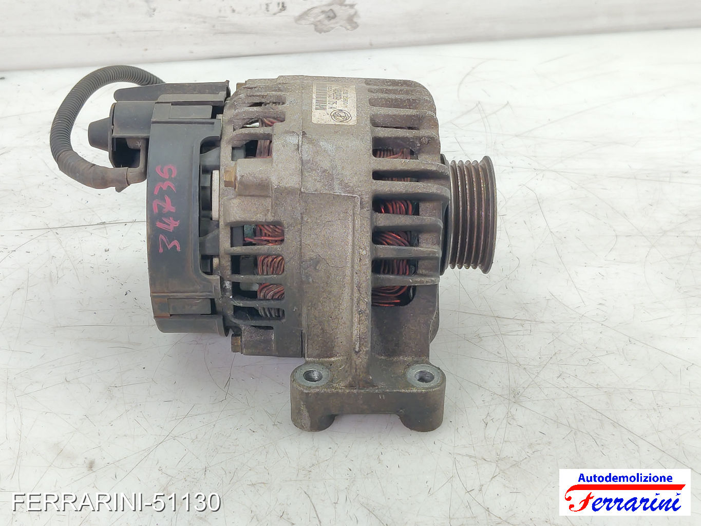 Alternatore LANCIA Y 840 1.2 1996-2003 46542889, 63321718, 51859037