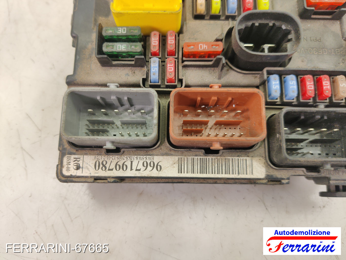 Kit Accensione CITROEN C3 1 FC, FN 1.1 LPG 2006-2009 9665424480, 215865398A