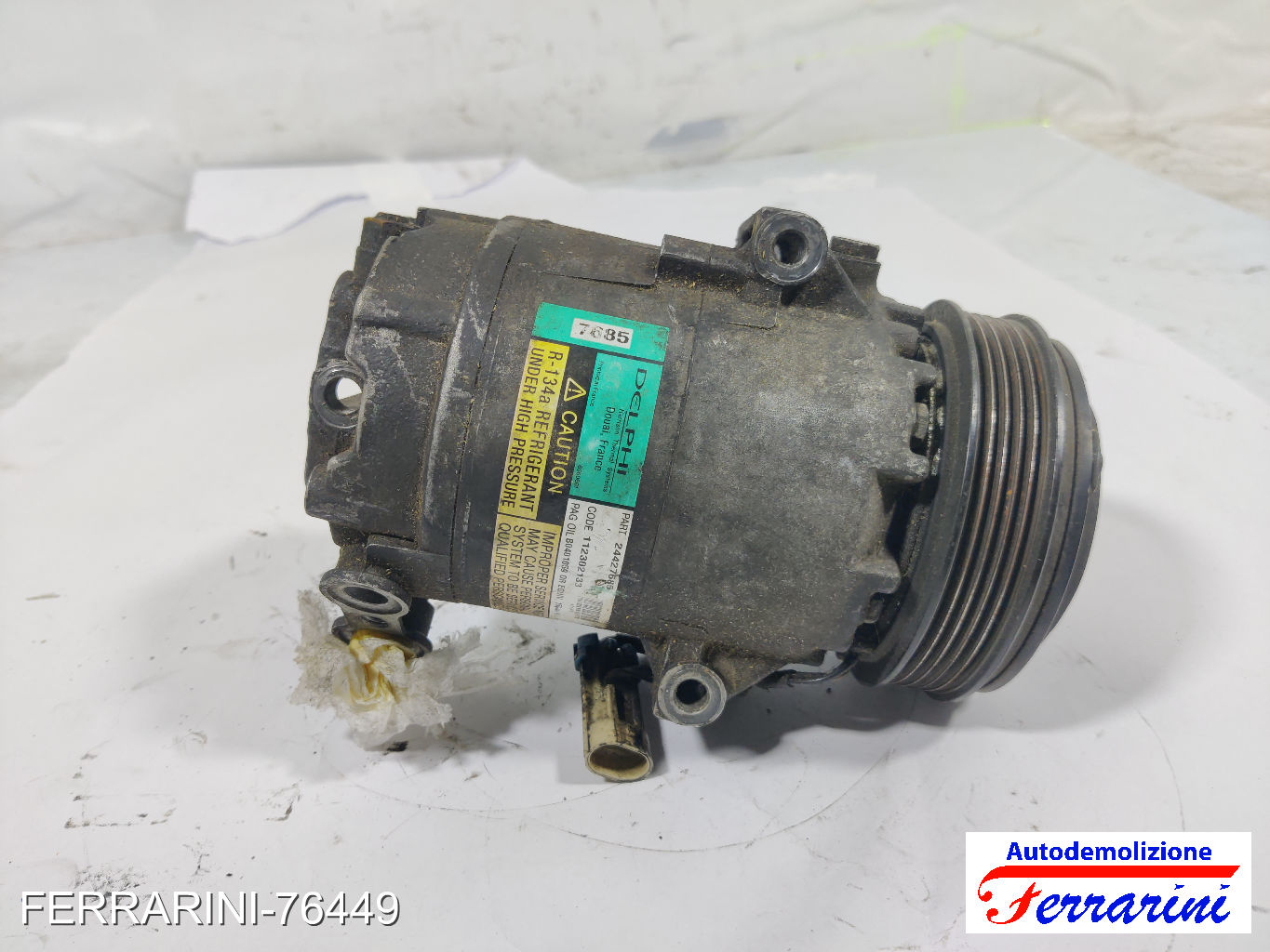 Compressore Clima OPEL CORSA C X01 1.0 2000-2003 24427685, 6561047, I24427685