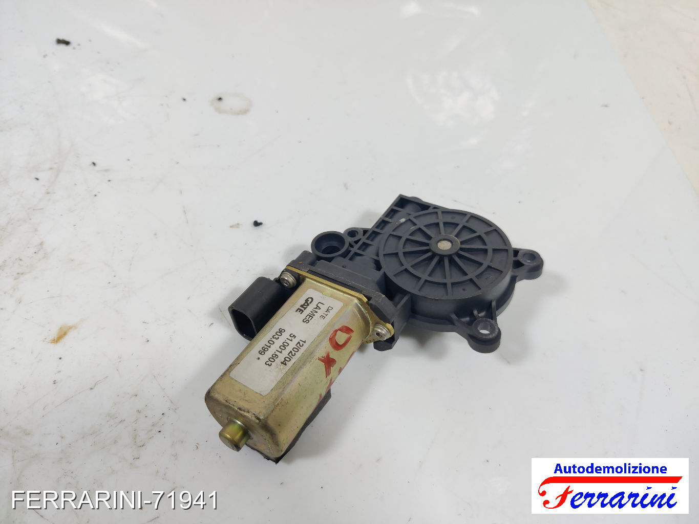 Alzavetro LANCIA YPSILON 843 2003-2011 destro, dx, frontale, anteriore 51001603