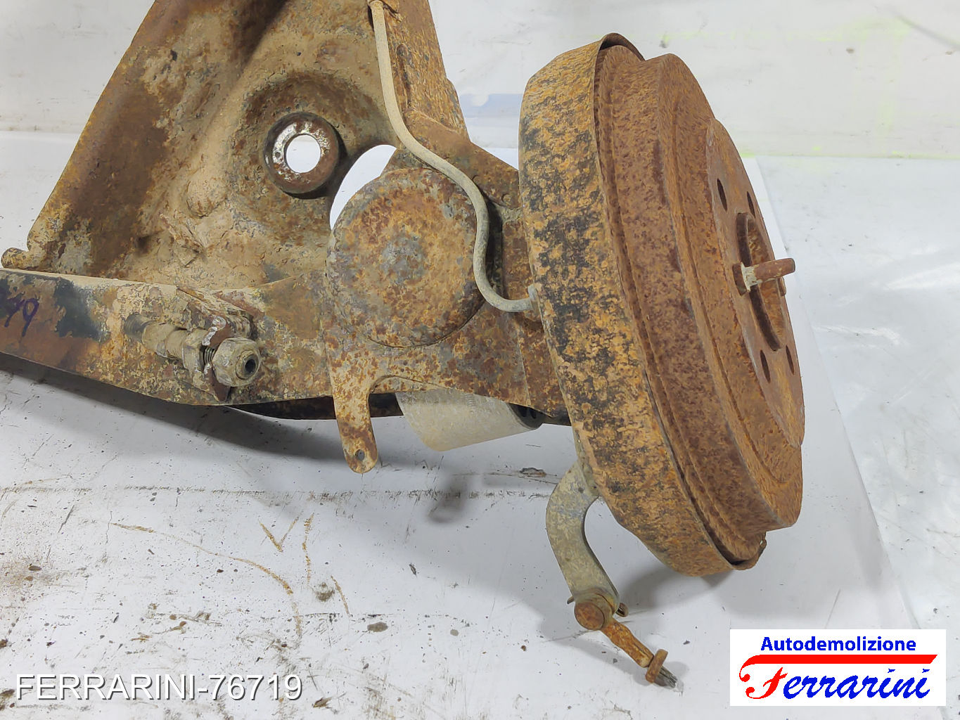 Braccio Oscillante FIAT 126 126 1977-1987 Retro Destra 6