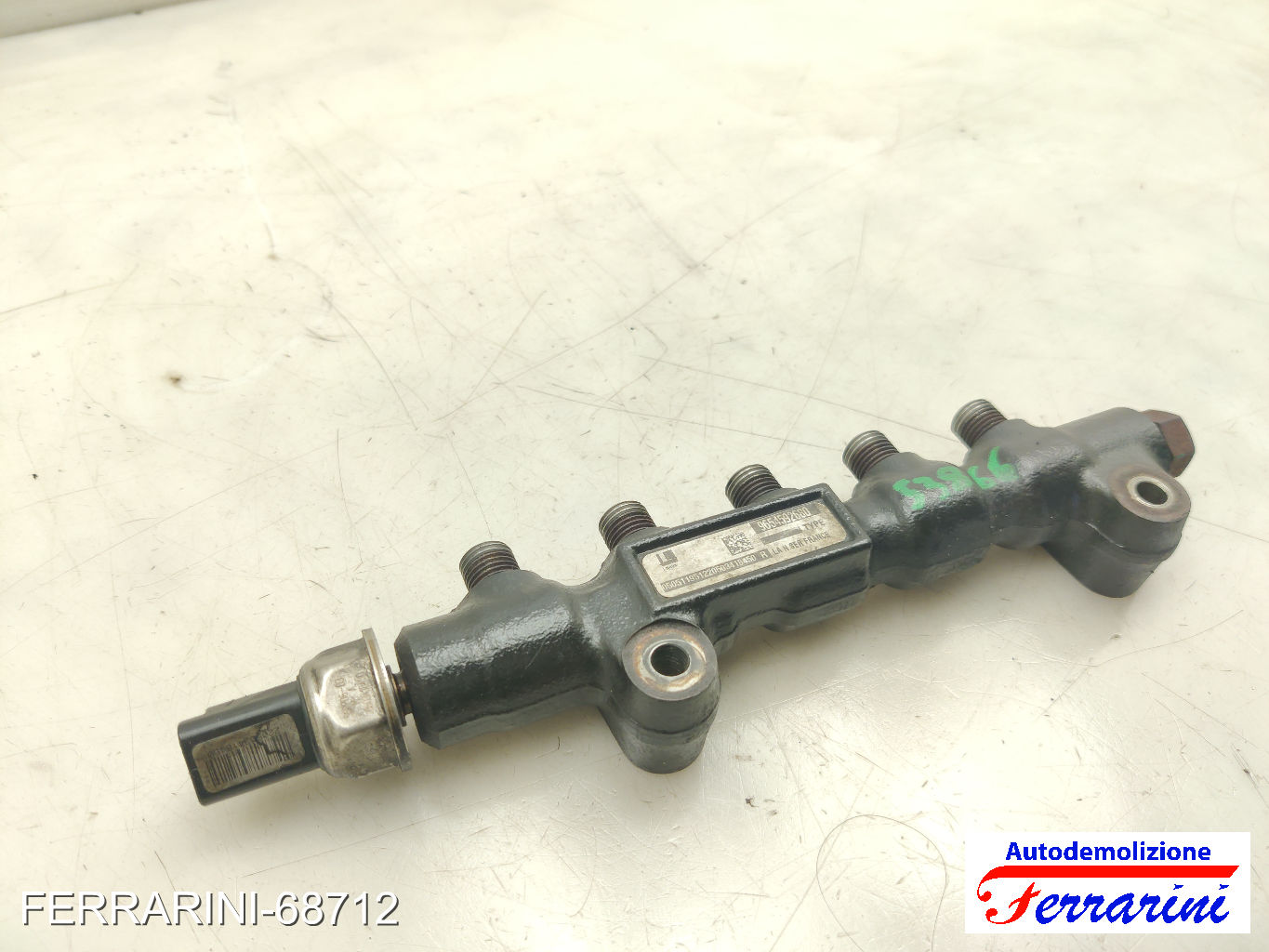 Flauto Iniettori FORD C-MAX DM2 1.6 TDCI 2007-2010 1447993, 9654592680 10