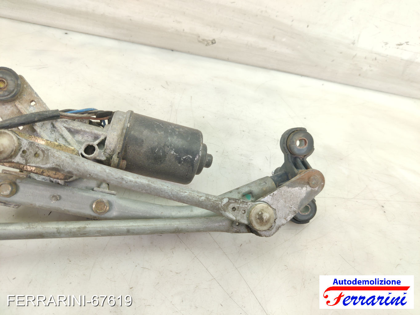 Spazzacqua Motorino Tergicristallo FORD FIESTA 5 JD, JH 2002-2008 anteriore 7
