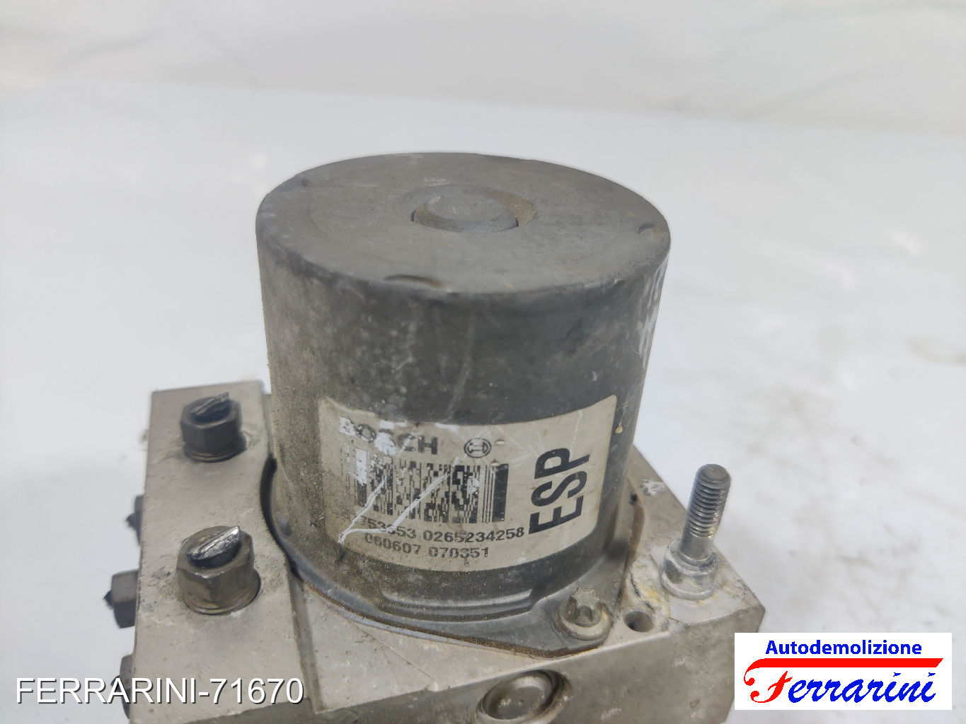 Centralina Pompa Abs ALFA ROMEO 147 937 1.9 16V Q2 2004-2010 51753653, 68529 12