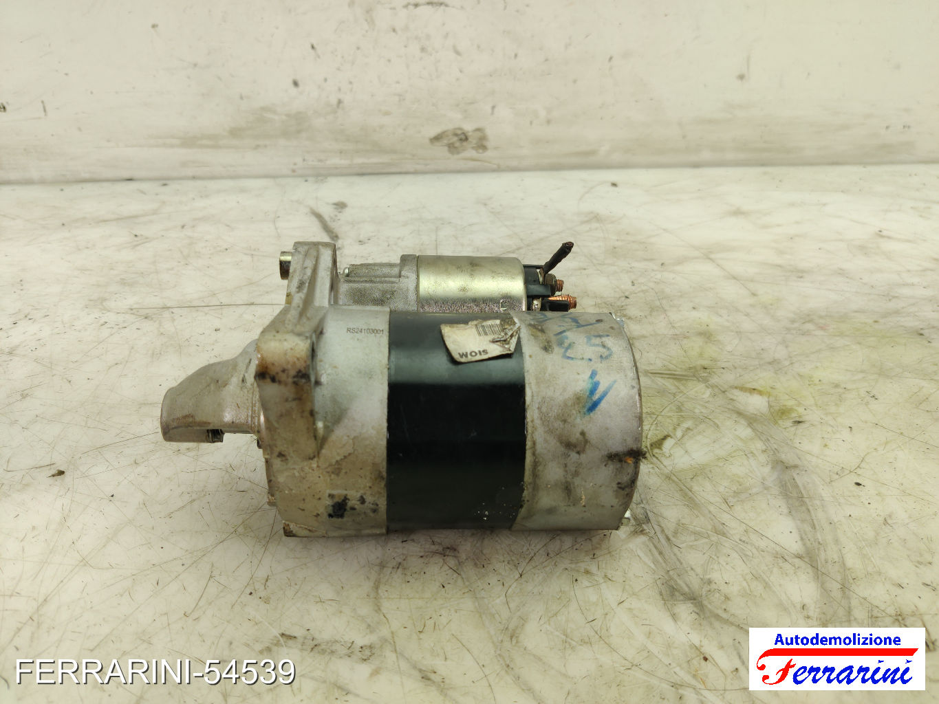 Motorino Avviamento FIAT PUNTO 188 1.2 60 1999-2010 RS24103001, 55196400