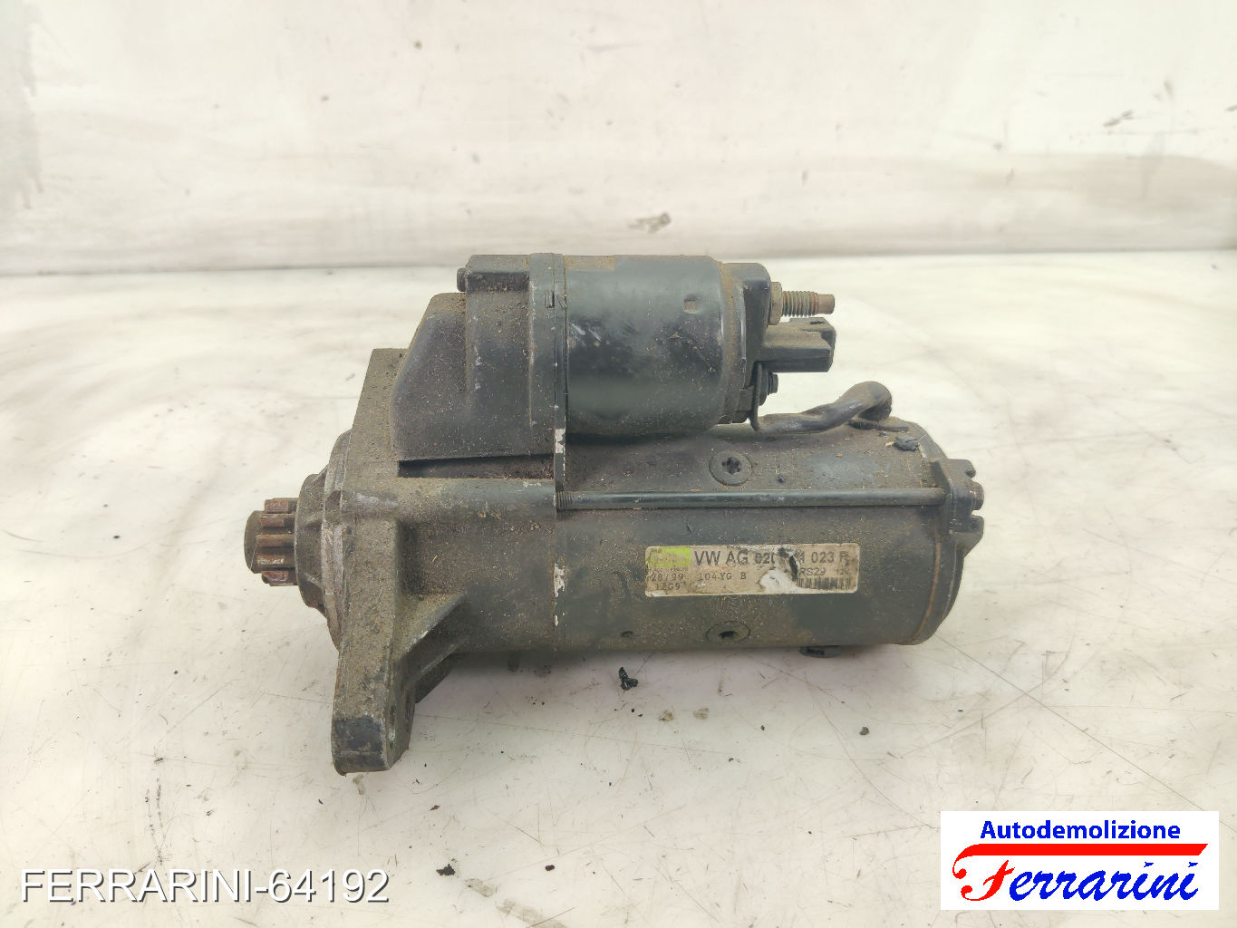 Motorino Avviamento SEAT IBIZA 4 6J5, 6P1 1.2 2008-2015 02T911023, 02T911023M