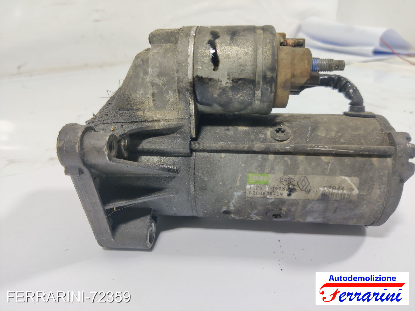 Motorino Avviamento RENAULT SCENIC 2 JM0/1 1.9 DCI 2005-2008 8200628419