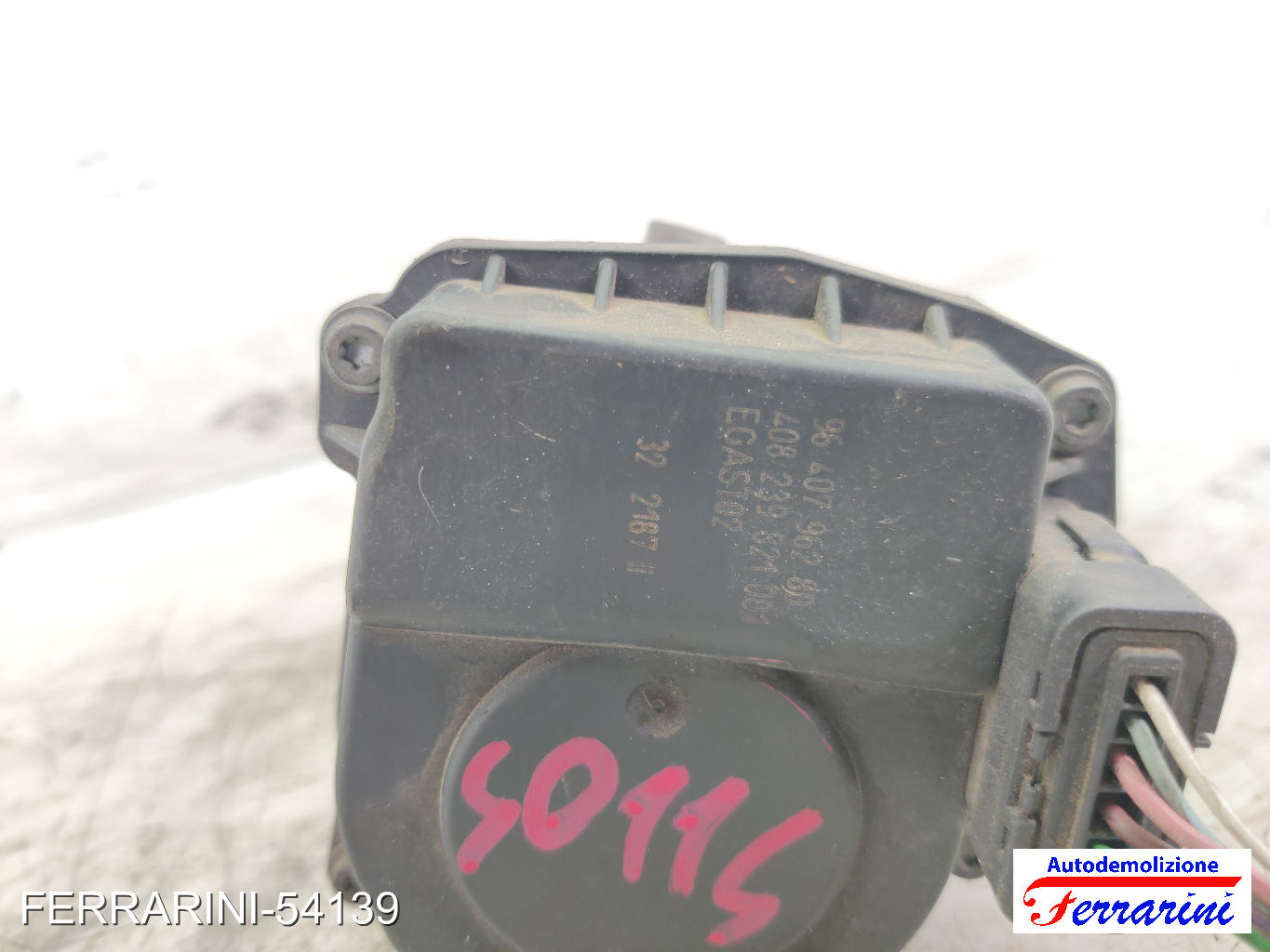 Corpo Farfallato CITROEN C3 1 FC, FN 1.4I 2002-2010 9640796280, 1635R8