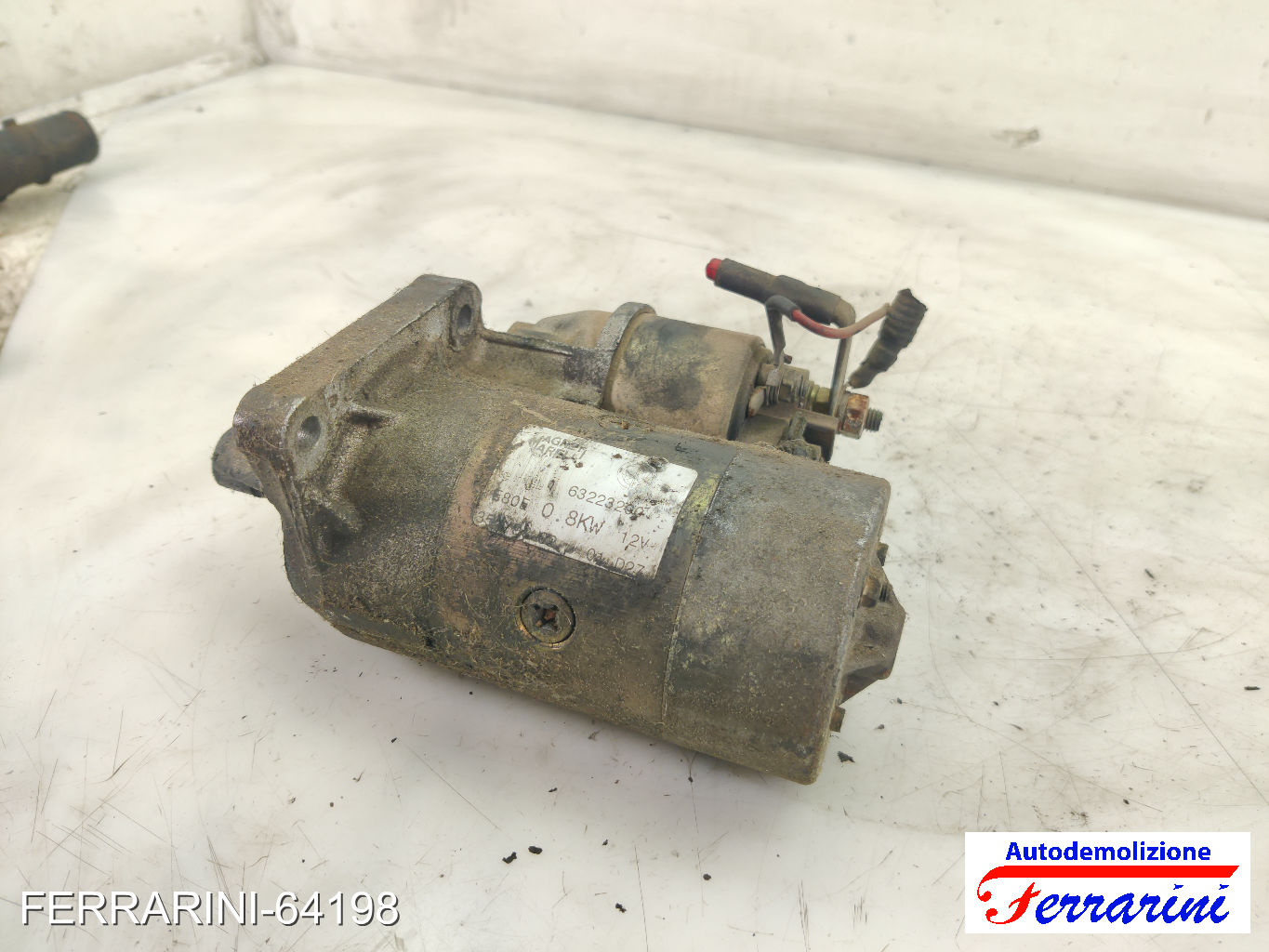 Motorino Avviamento FIAT SEICENTO 600 287 1.1 1998-2010 46548653, 63223200