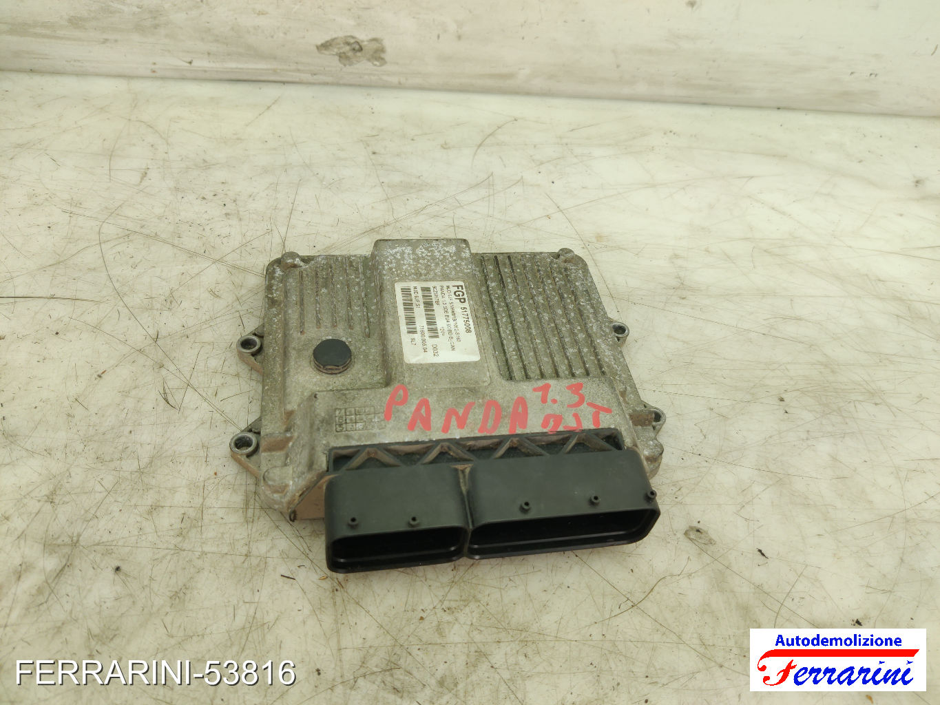 Centralina Motore FIAT PANDA 169 1.3 D MULTIJET 2003-2012 51775008, 7160000504
