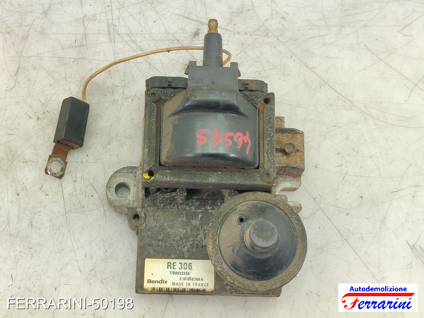 RENAULT EXPRESS F40, G40 1.2 1991-1998 7700853556, RE306, S101950306A 7