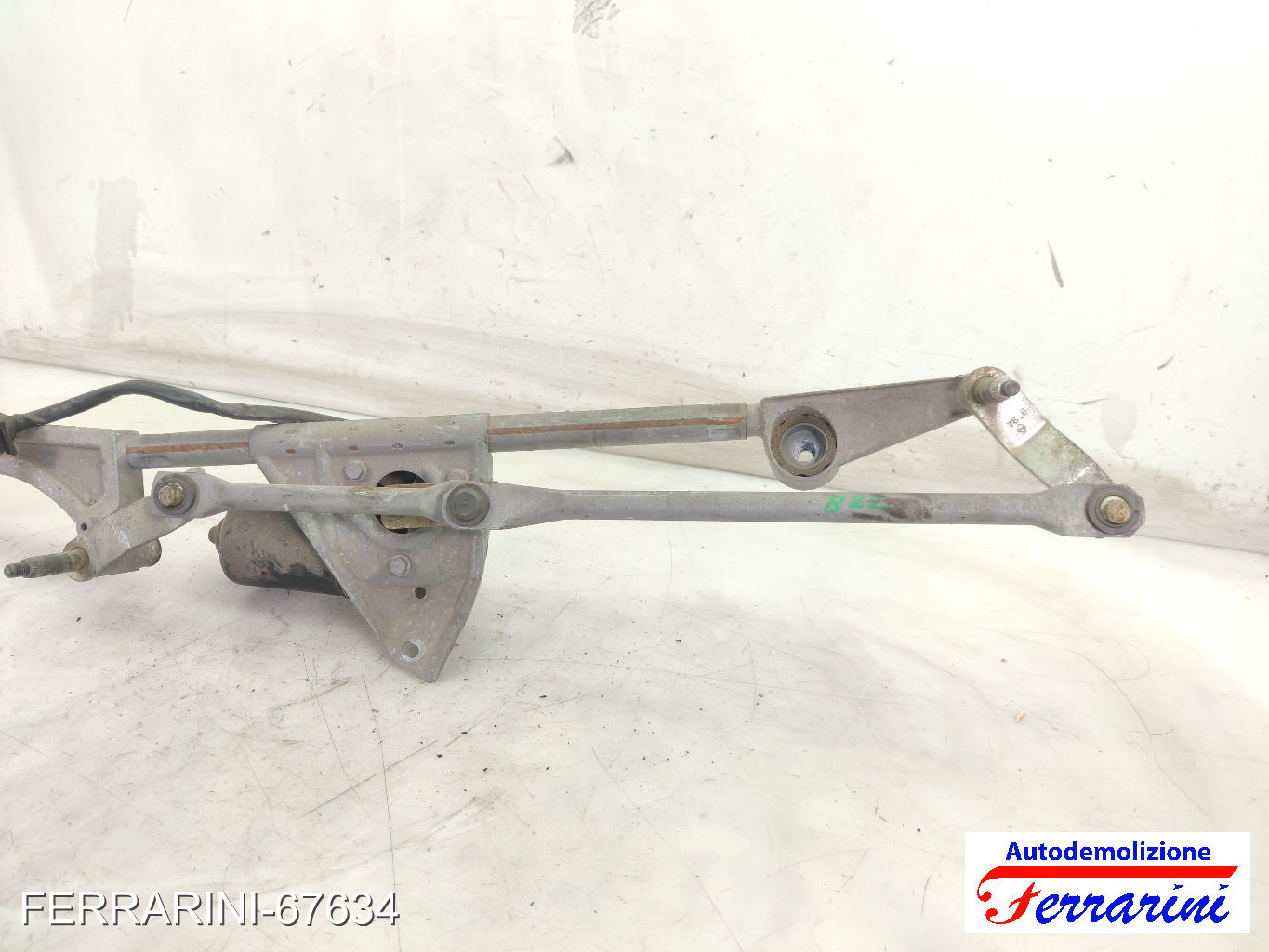 Spazzacqua Motorino Tergicristallo MERCEDES CLASSE C W203 2000-2007 anteriore