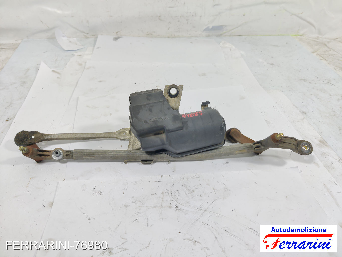 Spazzacqua Motorino Tergicristallo LANCIA Y 840 1996-2003