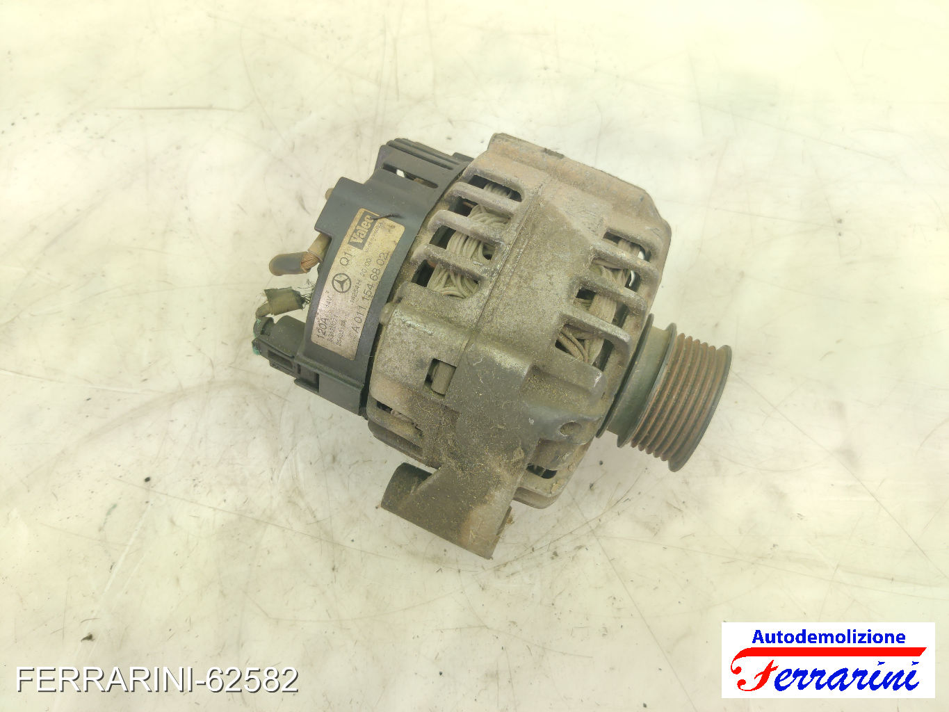 Alternatore MERCEDES CLASSE C W203 C 200 KOMPRESSOR 2000-2002 A0111546802