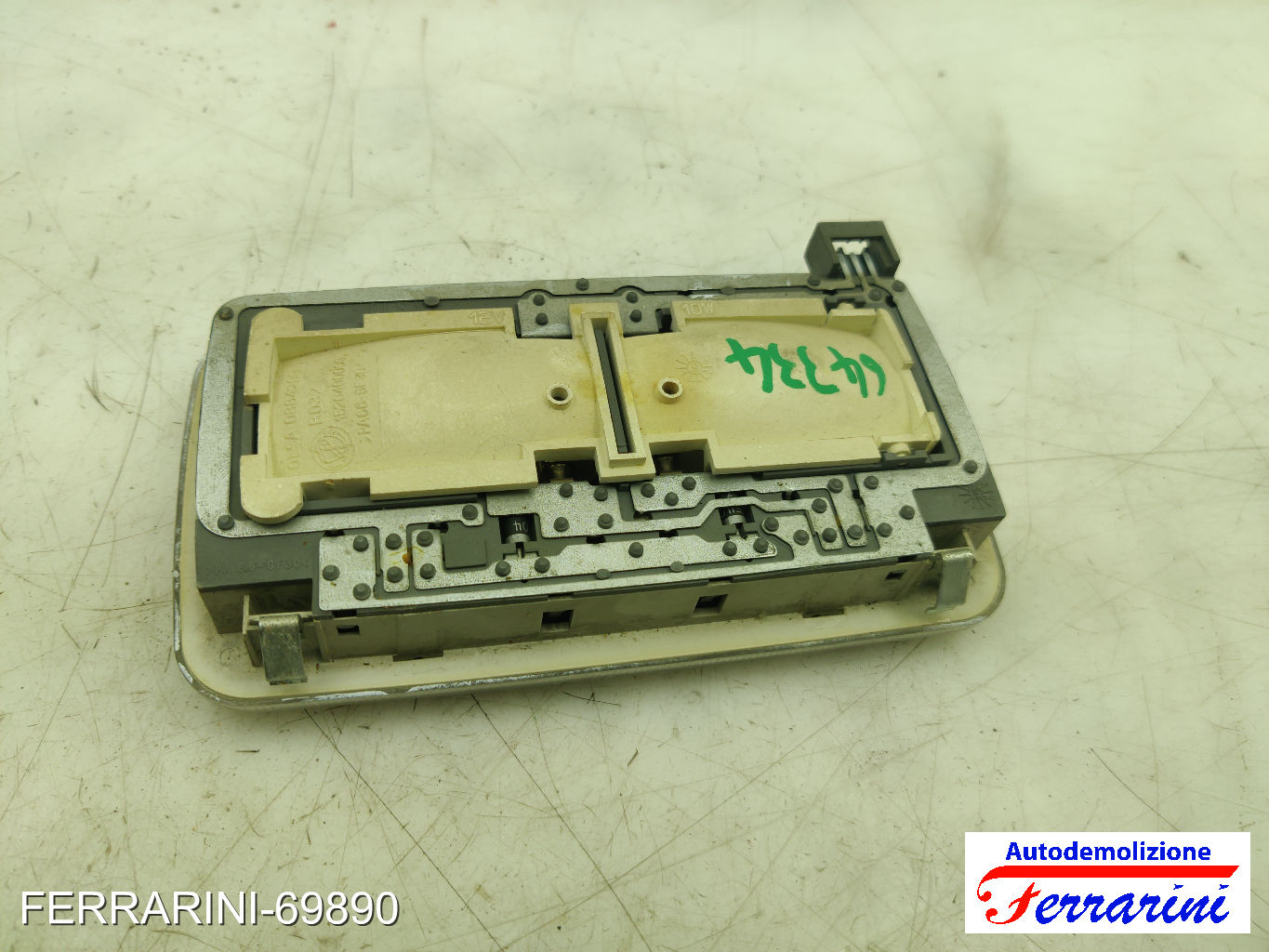 Plafoniera FIAT PUNTO 188 1999-2010 anteriore, frontale centrale, ant 735244963