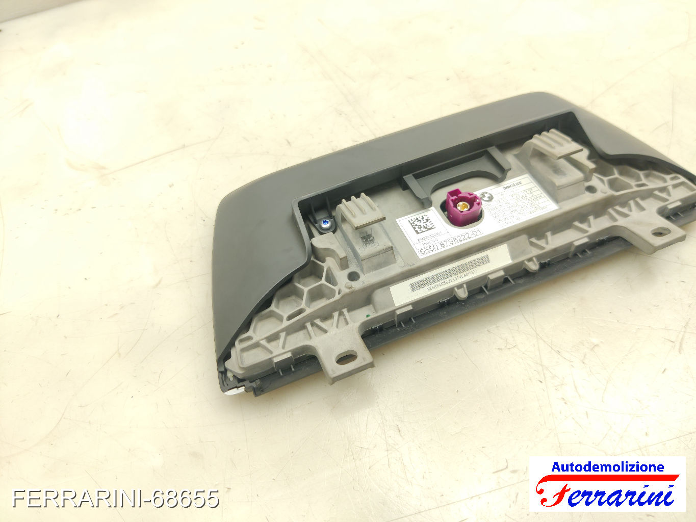 Display LCD navigatore BMW X1 F48 2015-2023 65508798222, BM879822201