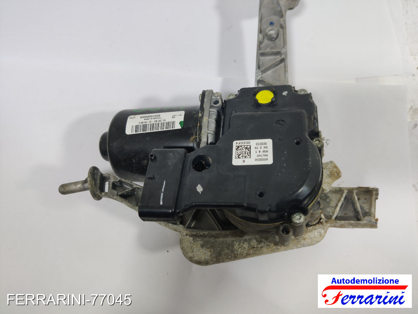 Spazzacqua Motorino Tergicristallo FORD EDGE 2015-2018 anteriore, frontale
