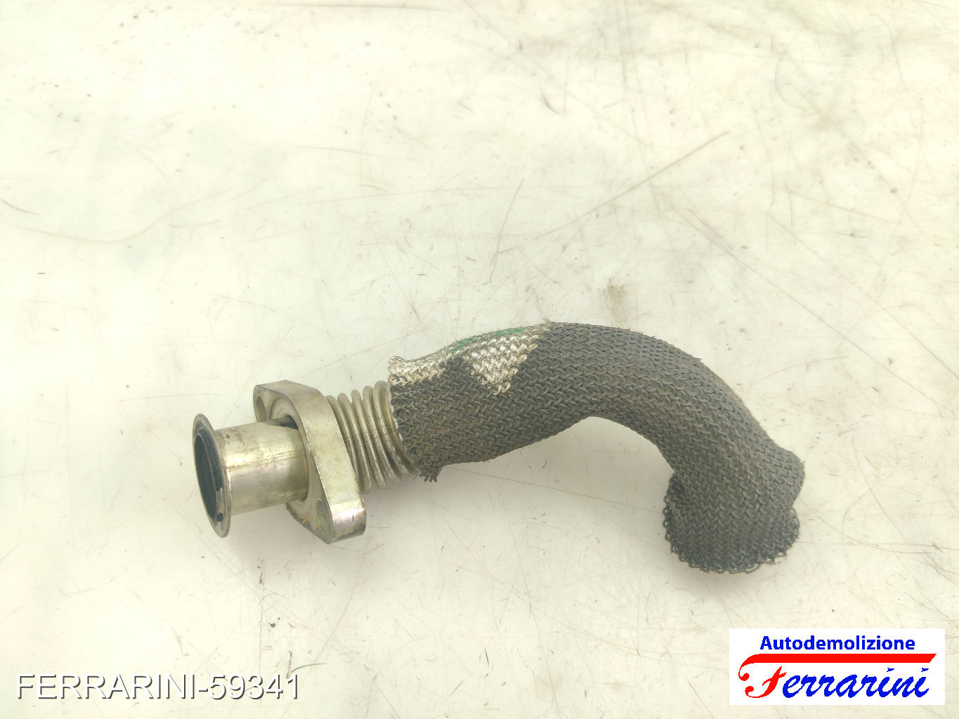 tubo EGR PEUGEOT 307 3A/C 1.6 HDI 2005-2009 9674950180, 59341, 1618RP