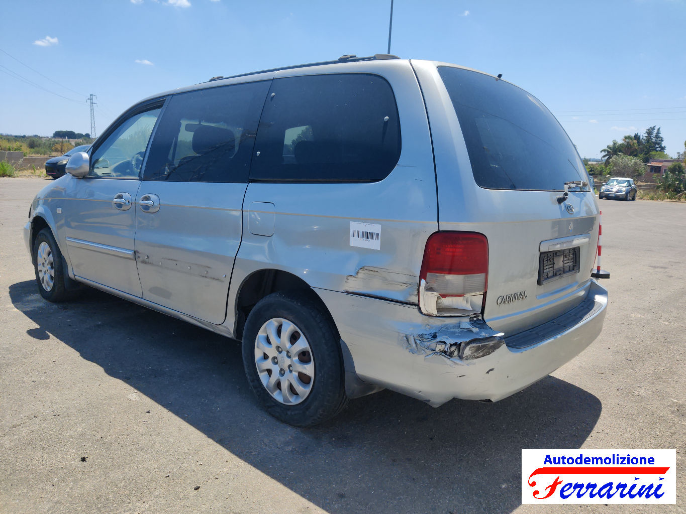Kia Carnival 2 GQ 2.9 CRDI 144CV 2001-2006