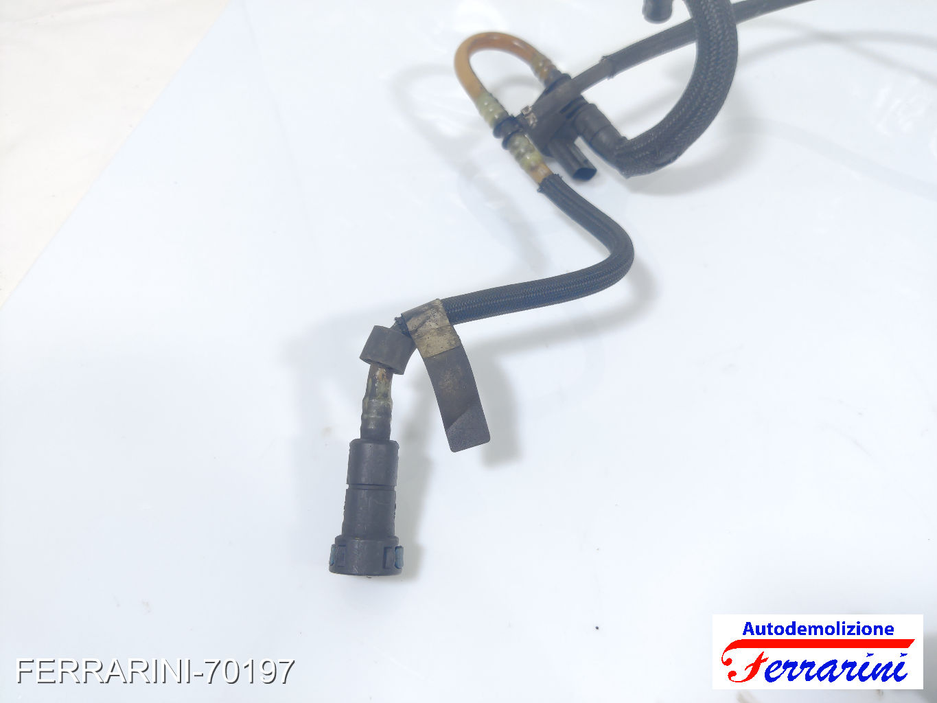 tubo ritorno iniettori N47 BMW 3 COUPÉ E92 320D XDRIVE 2008-2010 13537800673 9