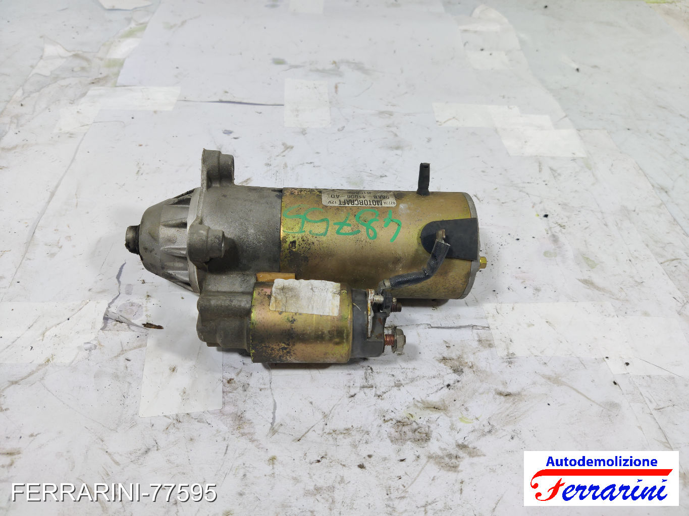 Motorino Avviamento FORD FOCUS SW DNW 1.8 TURBO DI/TDDI 1999-2004 98AB11000AD 7