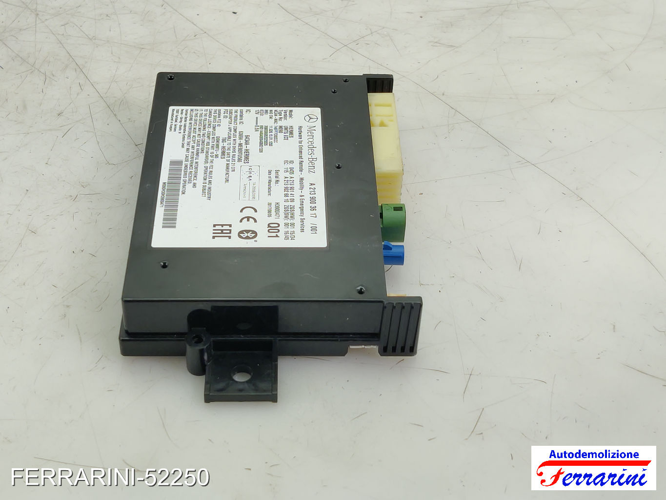 Centralina Bluetooth MERCEDES CLASSE C S205 2015-2018 A2139003617, A2139014109 8