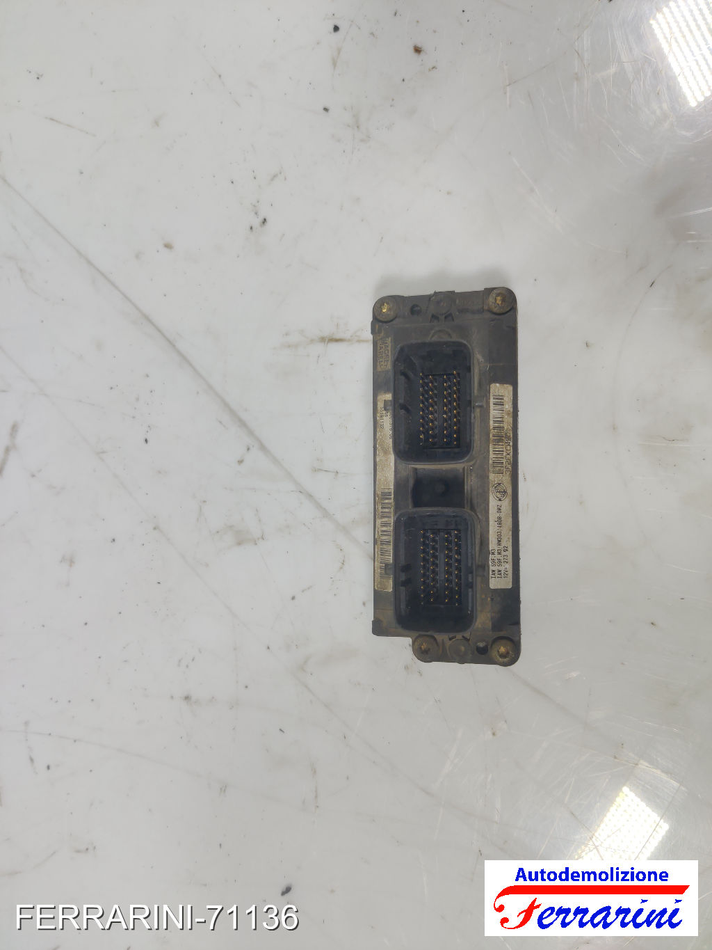Centralina Motore FIAT PUNTO 188 1.2 16V 80 1999-2006 55181132, 3F2FKC90 8