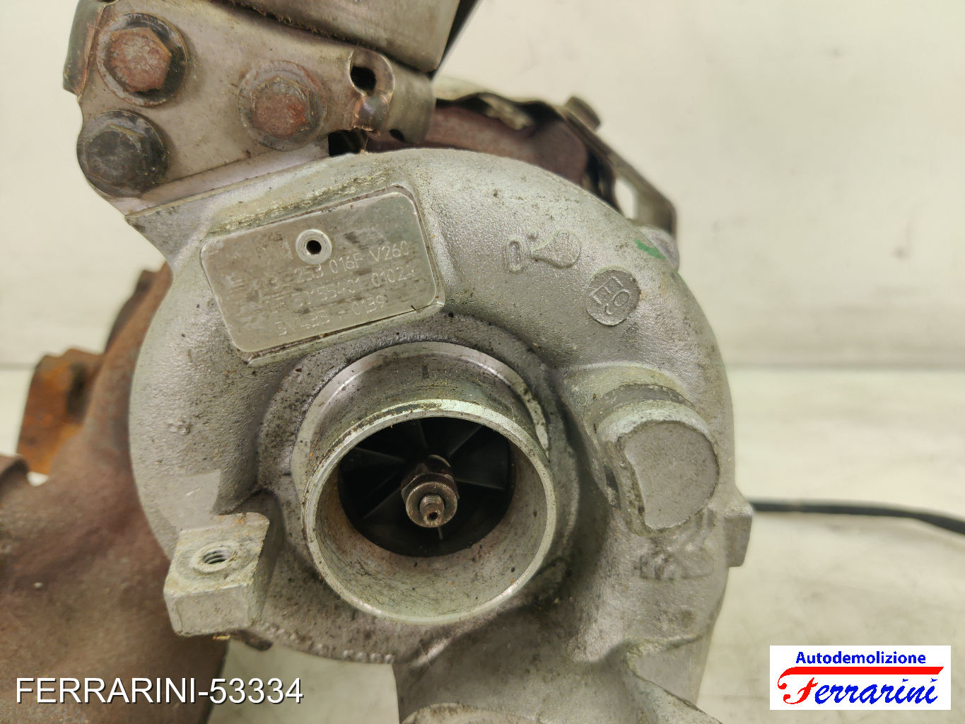 Turbina VW GOLF 6 5K1 2.0 TDI 2008-2013 03L253016FV, 03L253019J, 03L253019I 9
