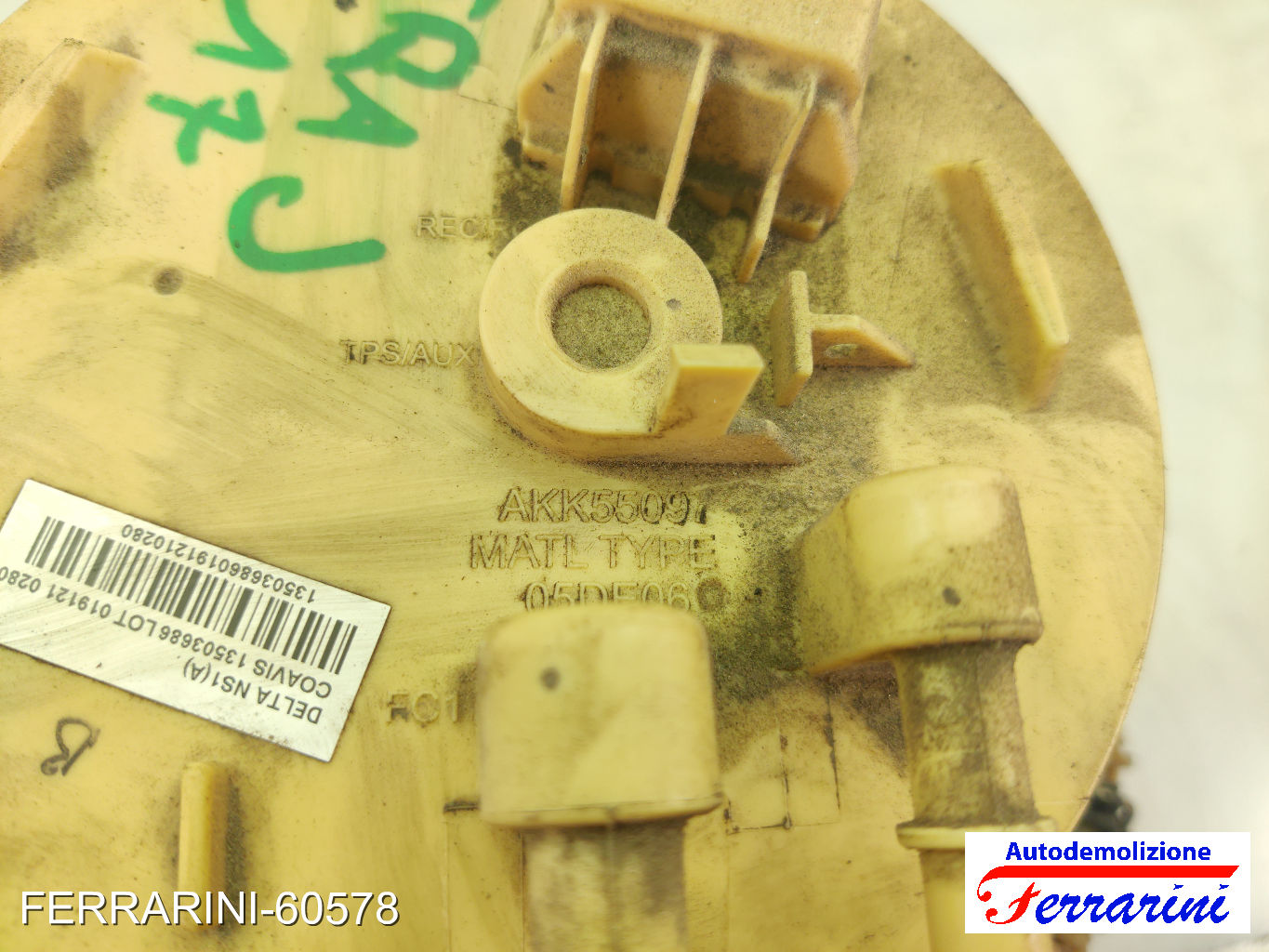 Cestello Pompa Galleggiante Serbatoio OPEL ASTRA J GTC 1.7 CDTI 2011-2015