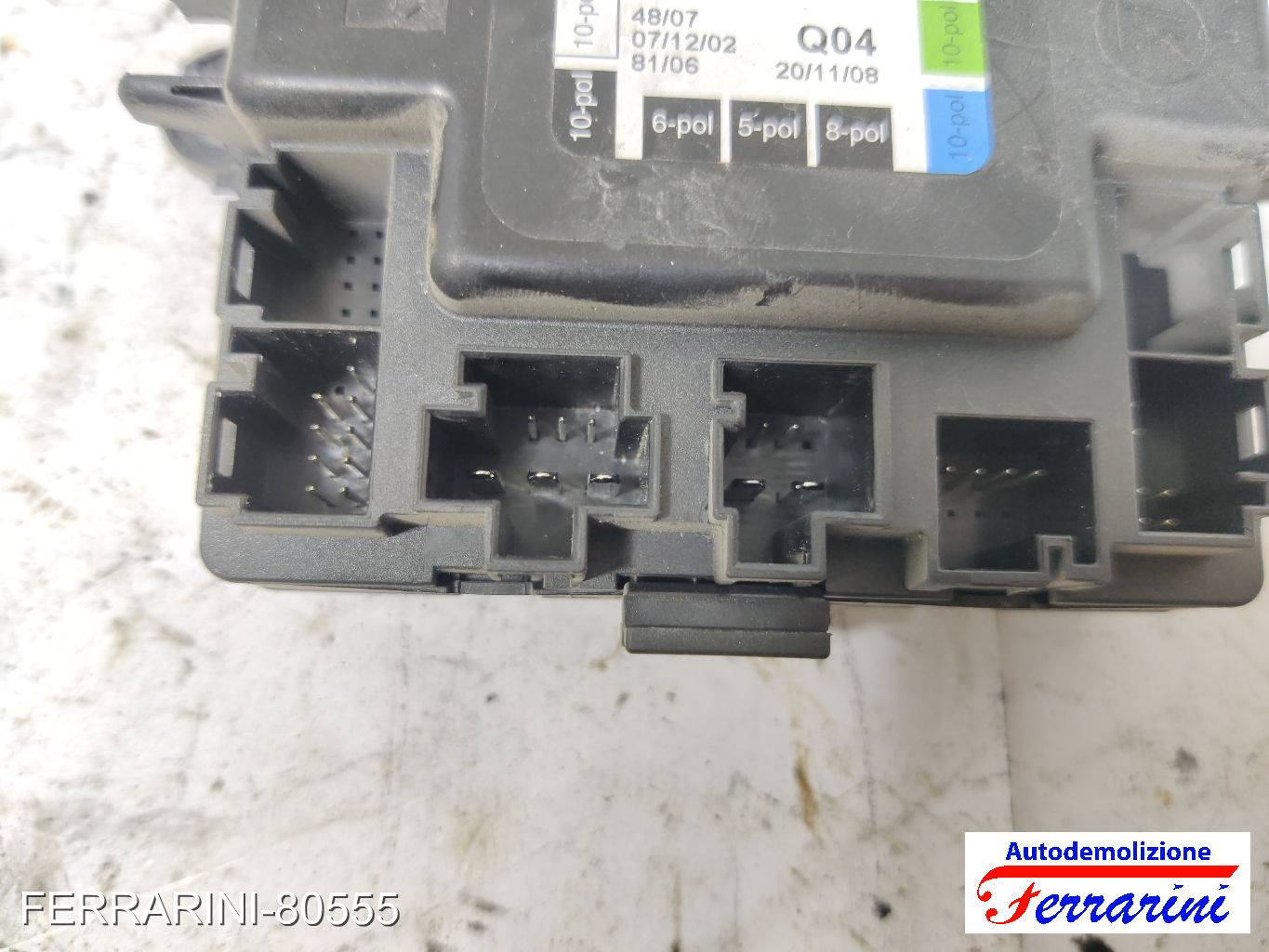 Centralina Porta Sportello MERCEDES CLASSE A W169 2004-2012 destra, dx, frontale 8