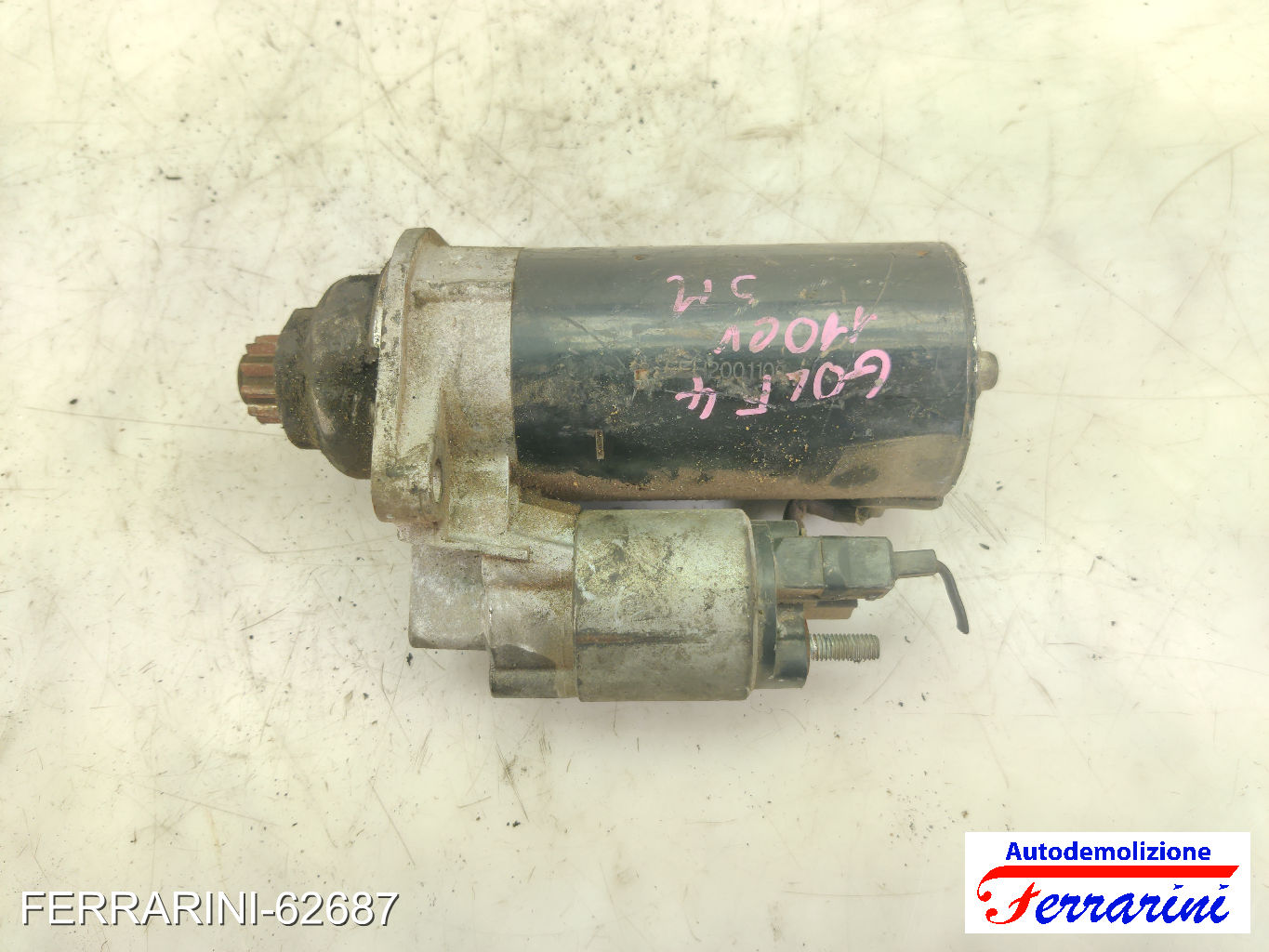 Motorino Avviamento VW GOLF 4 VARIANT 1J5 1.9 TDI 1999-2001 02A911023R