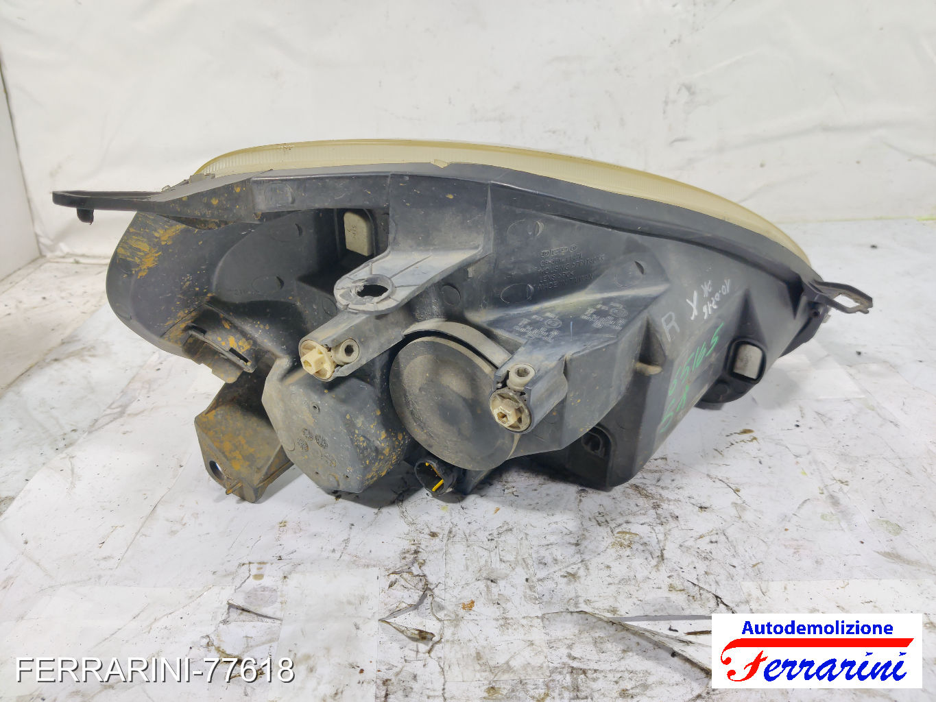 Faro Anteriore FIAT GRANDE PUNTO 199 2005-2010 sinistro, sx 51701593, 086611147L 11