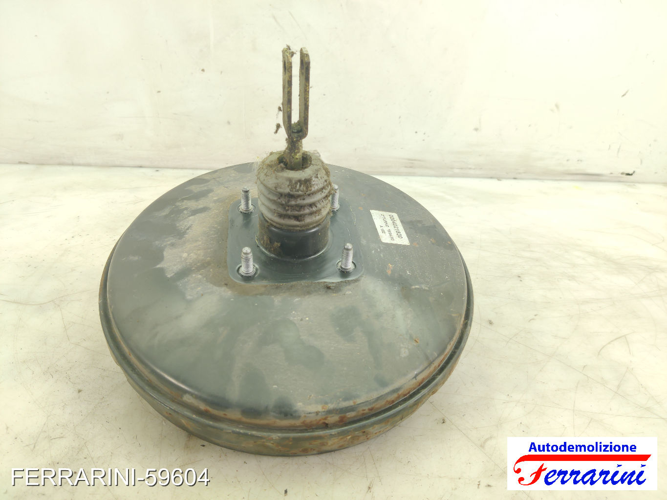 Servofreno FIAT SCUDO 220 2.0 JTD 1999-2006 1485744080, 0204021830, 0204021825 6