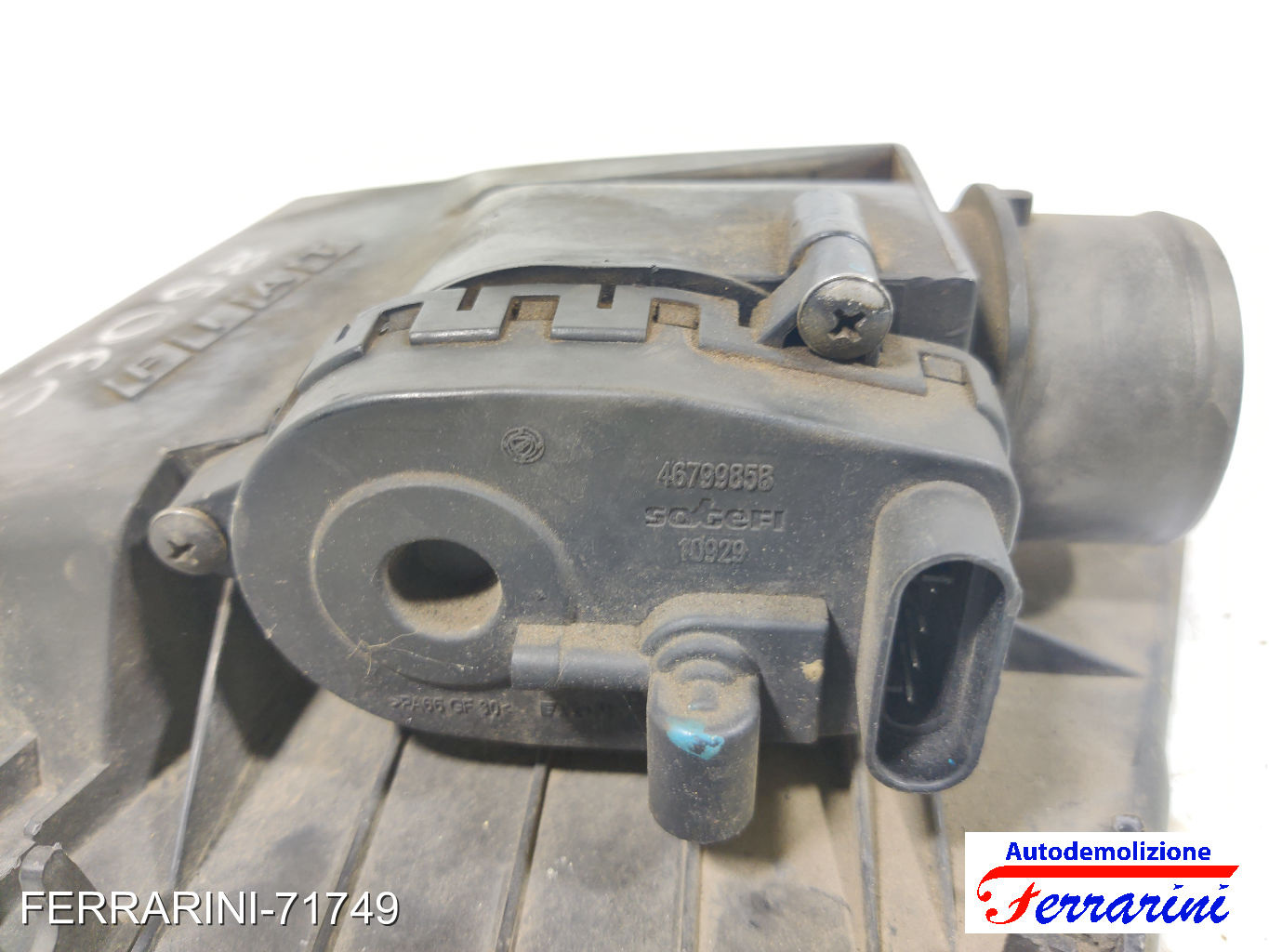 Debimetro FIAT PALIO WEEKEND 171, 173, 178, 373, 374 1.9 D 2001-2016 46799858 8
